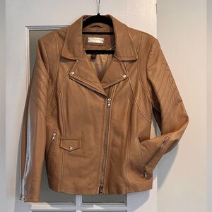 Danier Brown Leather Jacket